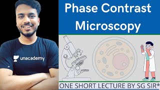 Phase contrast microscopy  phase contrast microscopy microbiology  microbiology unit 1 sgsir [upl. by Eaj832]