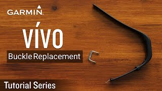 Tutorial  vívo series Buckle Replacement [upl. by Aylatan]