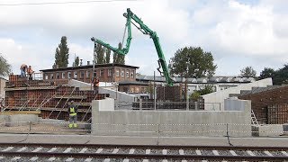 Neubrandenburg Sanierung Bahnhof 1992017 [upl. by Mota]