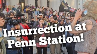 Insurrection at Penn Station  Robby Roadsteamer [upl. by Aenil]