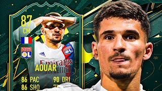 FREEZE AOUAR IS BACK 😍 87 WINTER WILDCARD AOUAR PLAYER REVIEW  FIFA 22 Ultimate Team [upl. by Millham523]