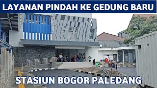 UPDATE REVITALISASI STASIUN BOGOR PALEDANG GEDUNG BARU DIBUKA FUNGSIONAL 422024 [upl. by Imalda]