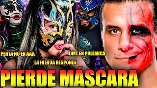 PIERDE la Máscara La Hiedra RESPONDE Pentagon Jr NO en AAA Polémica DMT Azul Chessman vs Alberto [upl. by Hna]