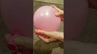 ASMR Blowing up a pink balloon [upl. by Merci729]