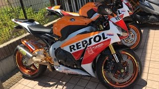 ARROWエキゾースト 2014 REPSOL HONDA CBR1000RR Fireblade 東京 杉並 2014 レプソル ホンダ・CBR1000RR ファイヤーブレード [upl. by Yxel529]