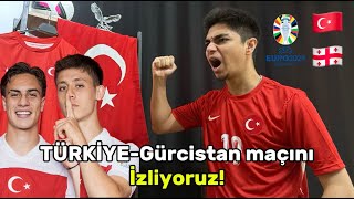 TÜRKİYE GÜRCİSTAN EURO2024 MAÇINI İZLİYOZZZ [upl. by Eeslehc]