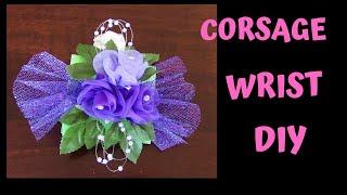 Wrist corsage Wedding wrist corsage Prom wrist corsage [upl. by Michon]