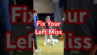 Fix your left miss in golf No more hooks golf swingfaster golfer golftips golfswing golfpro [upl. by Oicangi273]