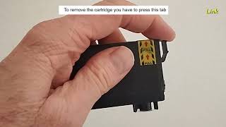 How to Replace Ink Cartridges 603 603XL EPSON WF2840 etc [upl. by Frida391]