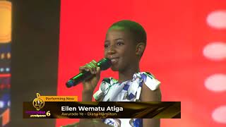 Nsoromma Season 6 Ellen Atiga knocks viewers off their feet with Diana Hamilton’s ‘Awurade Ye’ [upl. by Dranik]