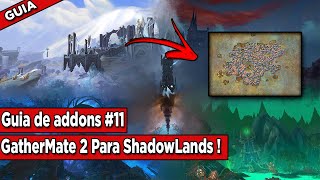 Wow Shadowlands guia 11 Configurando o gathermate 2 para Shadowlands [upl. by Yelsgnik559]