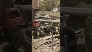 EXTREME OFFROAD CRAWLING WITH MAN TGA TRIAL TRUCK 4x4 [upl. by Orfield]