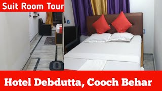 Cooch Behar Hotel Debdutta  Suit Room Tour  Travellers Vlog [upl. by Tichonn]