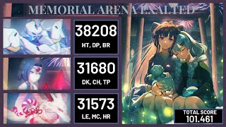 Honkai Impact 3 SEA Memorial Arena Exalted Heimdall 38208 DXY 31680 Hellmaru 31573 [upl. by Jurdi11]