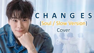 🌛MOON BIN l ‘Changes Justin Bieber’ Cover by 빈 AI Soul amp Slowed Version moonbin kpop cover [upl. by Iiette854]