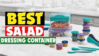 Top 10 Best Salad Dressing Container in 2024 [upl. by Alihs632]