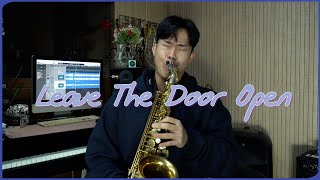 Leave The Door Open  Saxophone Cover  Bruno Mars Saxophone mood [upl. by Patten]