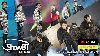 SB19 Mana  Bazinga with AC Bonifacio  YouTube FanFest Philippines 2021 [upl. by Walke]