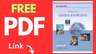 Lucent Objective Book PDF Download 👇⬇️  Lucent Gk Book PDF Download  Lucent Gk Book Free PDF [upl. by Dixie]