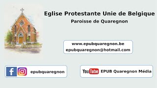 EPUB Quaregnon  Culte du 14 janvier 2024 [upl. by Aidnac]