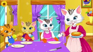 Three Little Kittens  Popular Nursery Rhymes  Kids Song from BooBoo [upl. by Oisor]