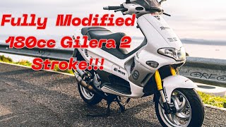 Gilera Runner 180cc Fully Modified [upl. by Lada264]