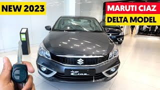 2023 Maruti Ciaz Delta 🔥Model On Road Price Features Interior and Exterior Review [upl. by Hibben]