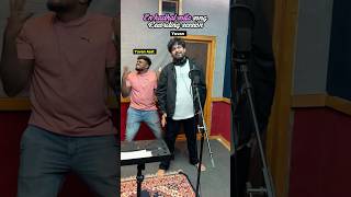 En Kadhal Solla Song Recording Session 😂🤣 vikkals shorts [upl. by Emersen]