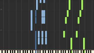 Tchaikovsky  Waltz Of The Flowers Synthesia [upl. by Yemarej596]