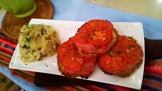 Milanesas de peceto napolitanas con puré especial [upl. by Acired]