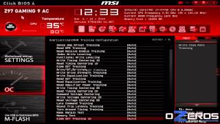 A través de la BIOS MSI Z97 Gaming 9 AC [upl. by Naitsirk705]