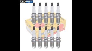 4Pcs Triode Spark Plugs For Audi A4 A6 Quattro S6 VW New Beetle Golf BKUR6ET10 [upl. by Mitinger]