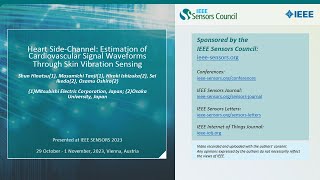 Heart SideChannel Estimation of Cardiovascular Signal Waveforms Through Skin Vibration Sensing [upl. by Elda]