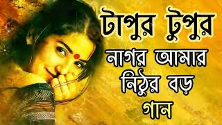 Nagor Amar Nithur Boro Lyrics Song  Tapur Tupur Serial [upl. by Nimzay]