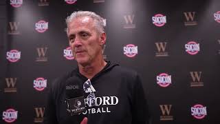 Coach Watson Postgame Interview After Loss vs 23 ETSU  Wofford Football [upl. by Tawney]