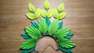 FOREST FAIRY HEADDRESS  DIY TUTORIAL VIDEO [upl. by Imotih534]