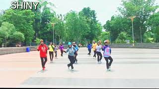 RAMPAPAPAM  Line Dance Choreo Indrawati Damanik INAAugust 2024 Demo by SHINY Dance [upl. by Neiman]