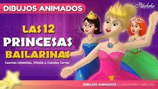 Las 12 Princesas Bailarinas  cuentos infantiles en Español [upl. by Richer]