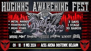 Huginns Awakening Fest  09 Mei 2024  Oostende  Cruel Force  Thrash Metal [upl. by Inwat]