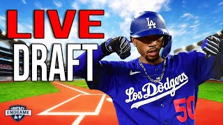 Drafting Live With Our Viewers 2024 Fantasy Baseball Redraft [upl. by Sinylg]