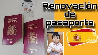 RENOVACIÓN DE PASAPORTE 🇪🇸  Documentación Español para Menor de edad 2024 [upl. by Greenburg]