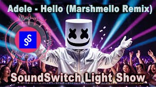 Adele  Hello Marshmello Remix LIGHT SHOW  MindBlowing Visuals soundswitch [upl. by Onailimixam]