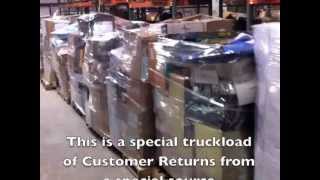 Start your own Liquidation Store with Returns By The Truckload This is how a load looks [upl. by Gulgee]