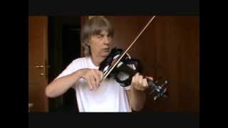 THE VIOLIN LESSON 8 A SIMPLE FINGER EXERCISE [upl. by Cichocki]