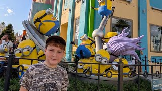 Universal Studios Orlando villain  con minion blast [upl. by West713]