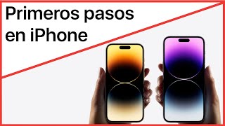 Curso Primeros pasos en iPhone 📱 Guía de cómo configurarlo 🤩 ¡Todo lo que tienes que saber [upl. by Sharline]