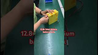 128V 24ah lithium ion battery pack packlithiumbatterypack batterytechnology [upl. by Colleen688]