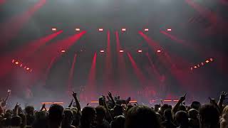 IN FLAMES  I AM ABOVE Live in Hamburg Sporthalle 11102024  Rising the North [upl. by Trojan]