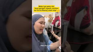 Makci ga peka 😒😭😭 makci pororo ocil farel drama humor ngakak kucinglucu shorts subscribe [upl. by Ellison]