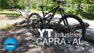 Test YT Capra AL 2017  VTT Enduro enDHurobike Test [upl. by Annej]